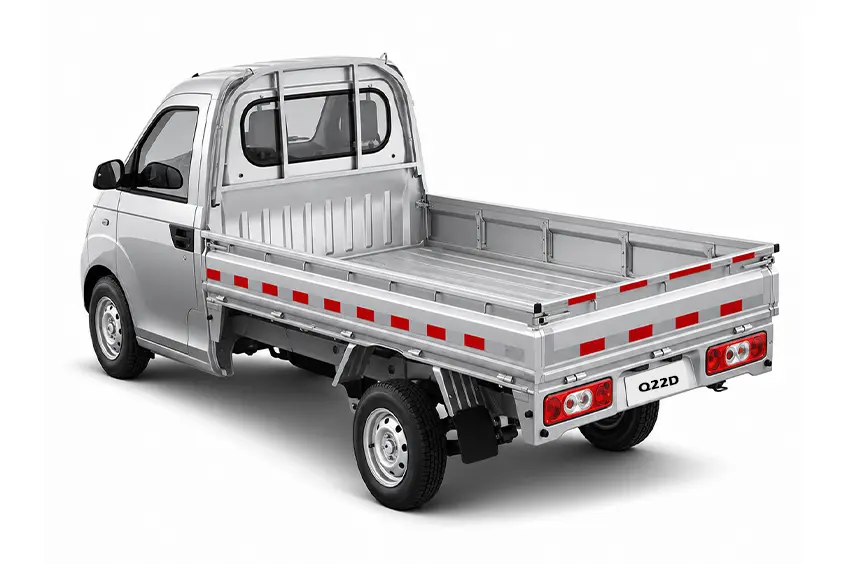 Karry Q22D Minitruck - vista posterior de la tolva